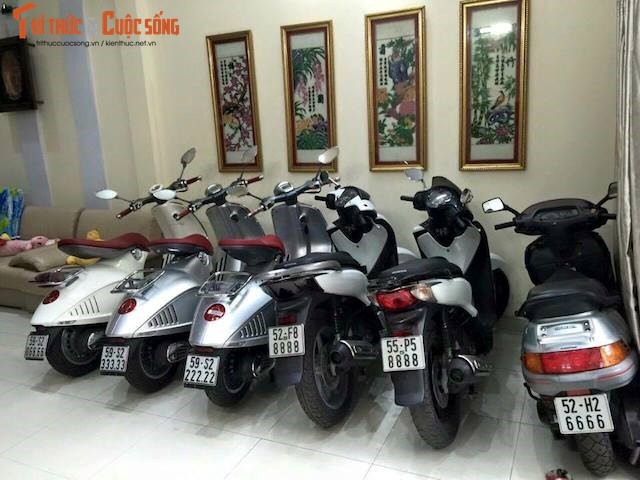 Dan xe tay ga Honda SH 150i bien khung, gia chat tai VN-Hinh-4